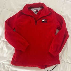 TOMMY HILFIGER HALF ZIP SWEATSHIRT ✨
